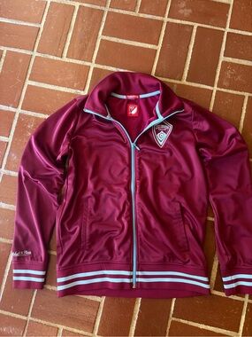 Colorado Maroon Performance Track Jacket - Men's